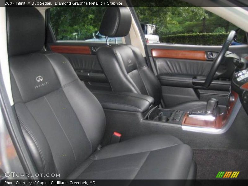 Diamond Graphite Metallic / Graphite 2007 Infiniti M 35x Sedan