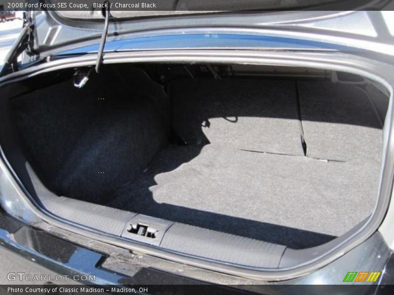Black / Charcoal Black 2008 Ford Focus SES Coupe