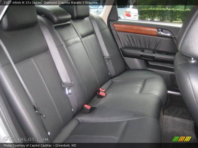 Diamond Graphite Metallic / Graphite 2007 Infiniti M 35x Sedan