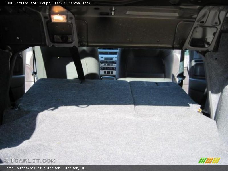 Black / Charcoal Black 2008 Ford Focus SES Coupe