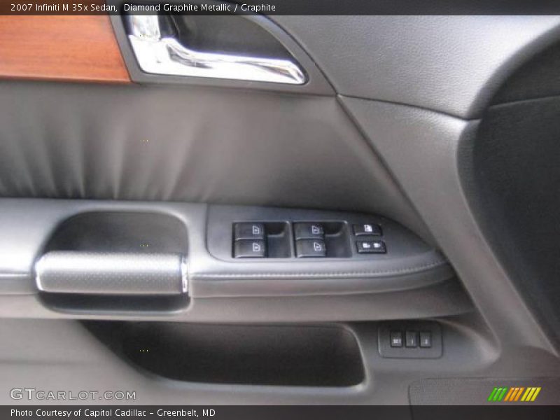 Diamond Graphite Metallic / Graphite 2007 Infiniti M 35x Sedan