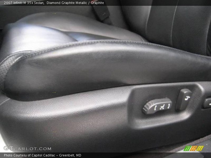 Diamond Graphite Metallic / Graphite 2007 Infiniti M 35x Sedan