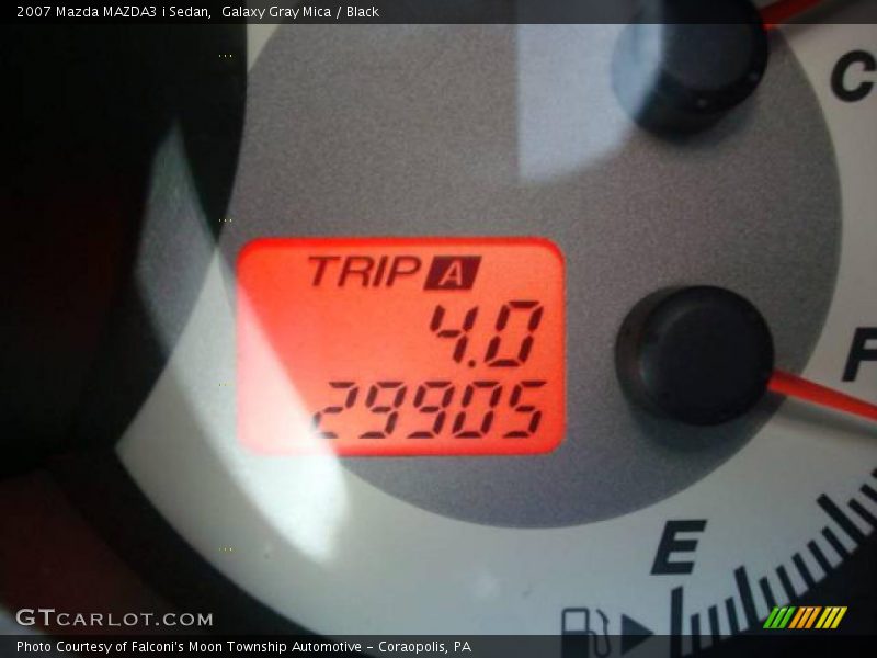 Galaxy Gray Mica / Black 2007 Mazda MAZDA3 i Sedan