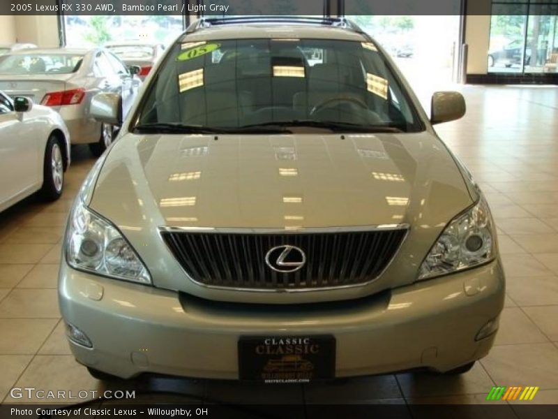 Bamboo Pearl / Light Gray 2005 Lexus RX 330 AWD