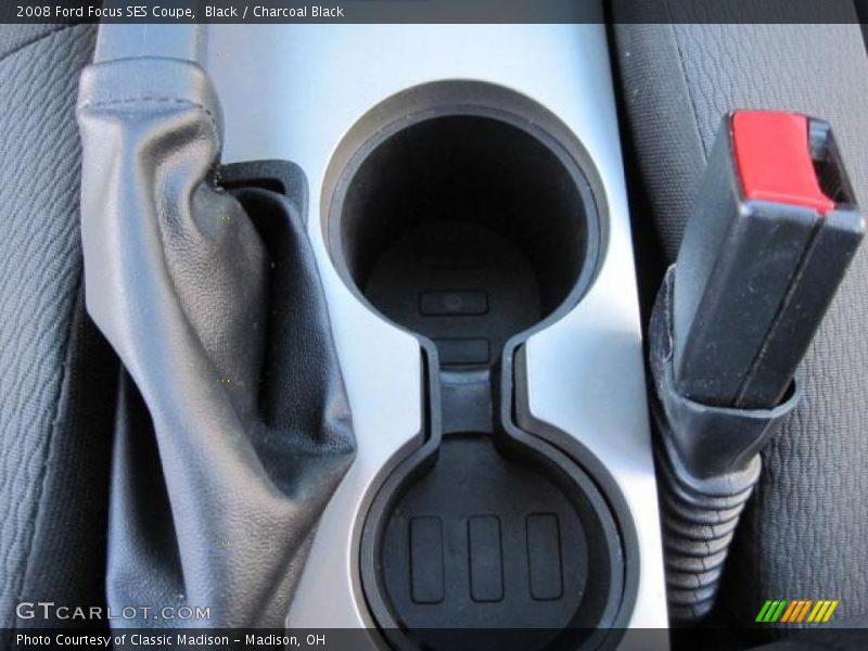 Black / Charcoal Black 2008 Ford Focus SES Coupe