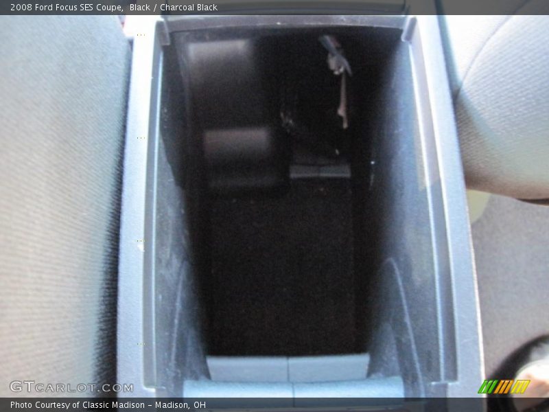 Black / Charcoal Black 2008 Ford Focus SES Coupe
