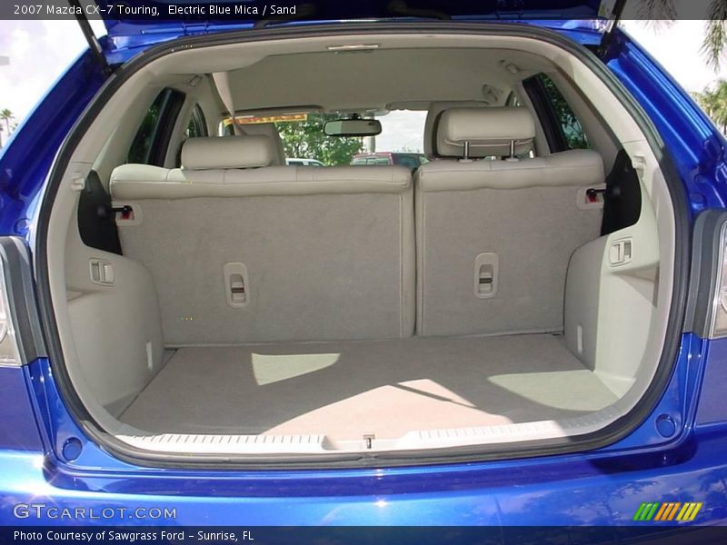 Electric Blue Mica / Sand 2007 Mazda CX-7 Touring
