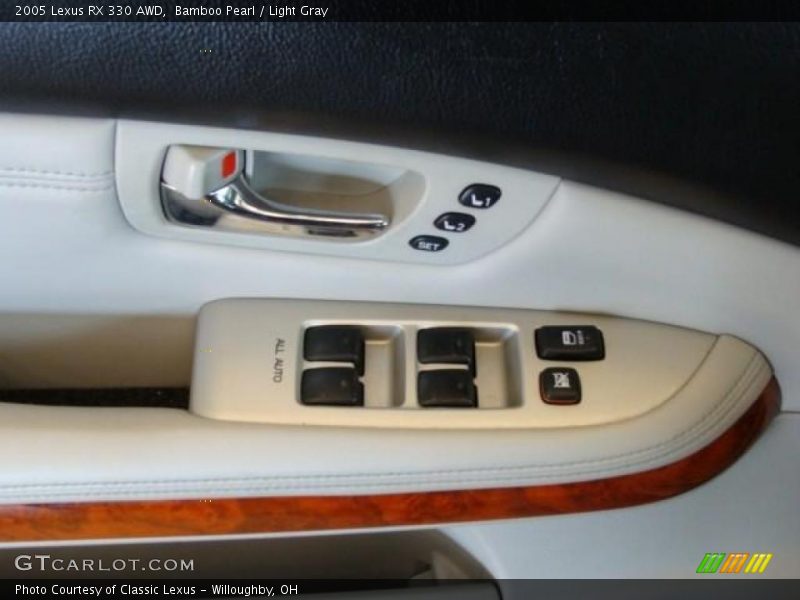 Bamboo Pearl / Light Gray 2005 Lexus RX 330 AWD