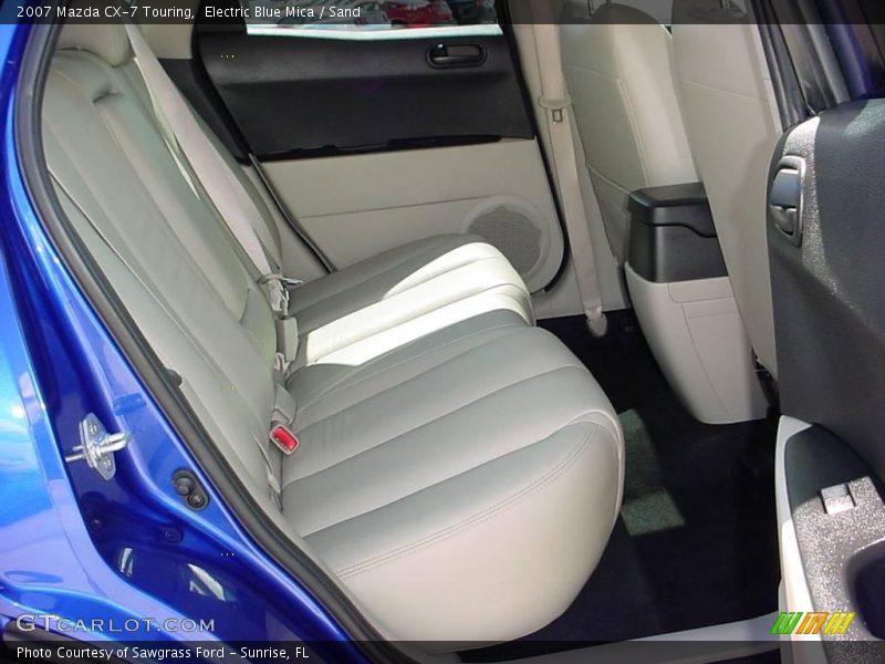 Electric Blue Mica / Sand 2007 Mazda CX-7 Touring