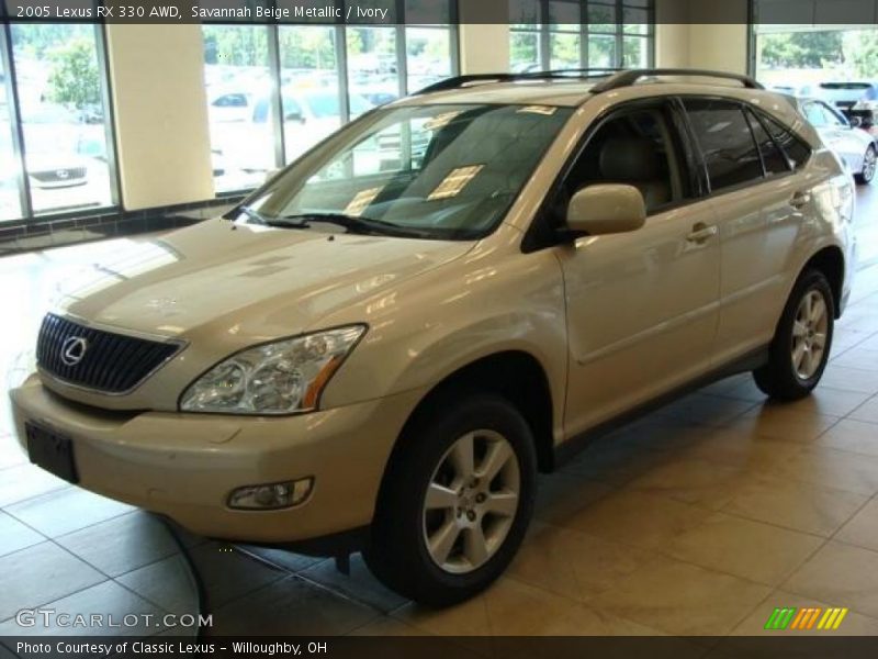 Savannah Beige Metallic / Ivory 2005 Lexus RX 330 AWD