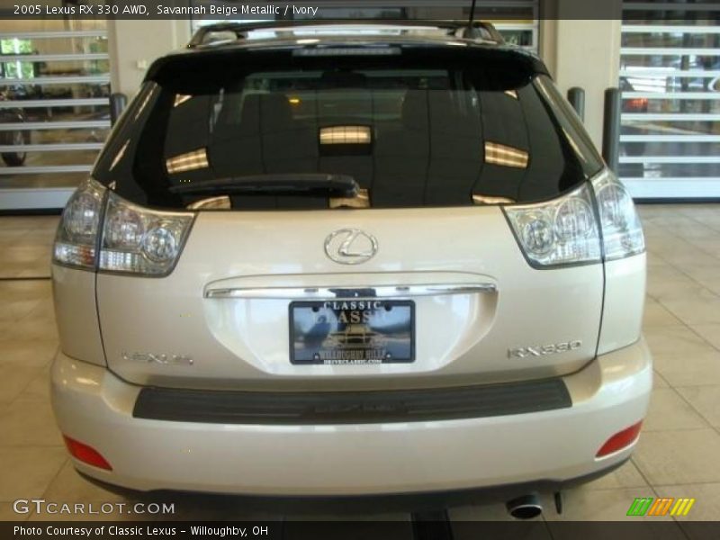 Savannah Beige Metallic / Ivory 2005 Lexus RX 330 AWD