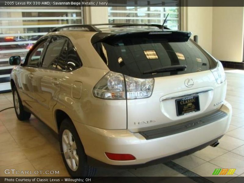 Savannah Beige Metallic / Ivory 2005 Lexus RX 330 AWD
