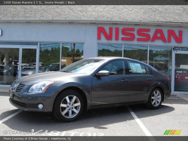 Smoke Metallic / Black 2006 Nissan Maxima 3.5 SL