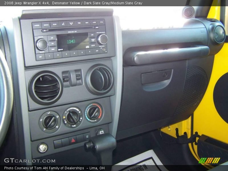 Detonator Yellow / Dark Slate Gray/Medium Slate Gray 2008 Jeep Wrangler X 4x4