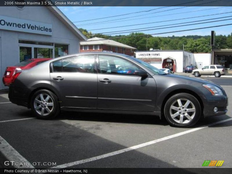 Smoke Metallic / Black 2006 Nissan Maxima 3.5 SL