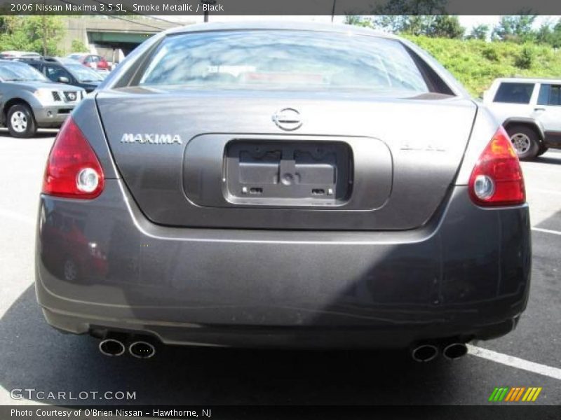 Smoke Metallic / Black 2006 Nissan Maxima 3.5 SL