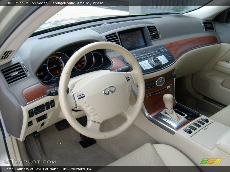 Serengeti Sand Metallic / Wheat 2007 Infiniti M 35x Sedan