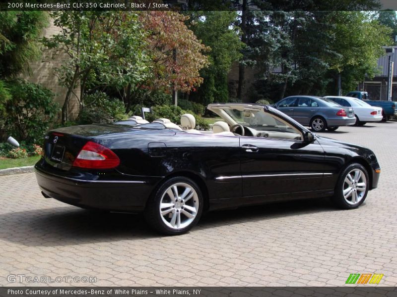 Black / Stone 2006 Mercedes-Benz CLK 350 Cabriolet