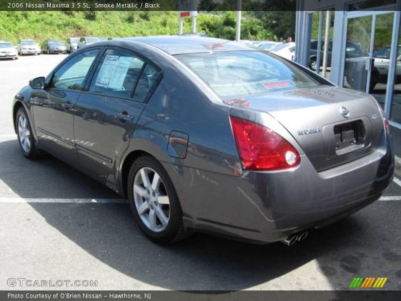 Smoke Metallic / Black 2006 Nissan Maxima 3.5 SL