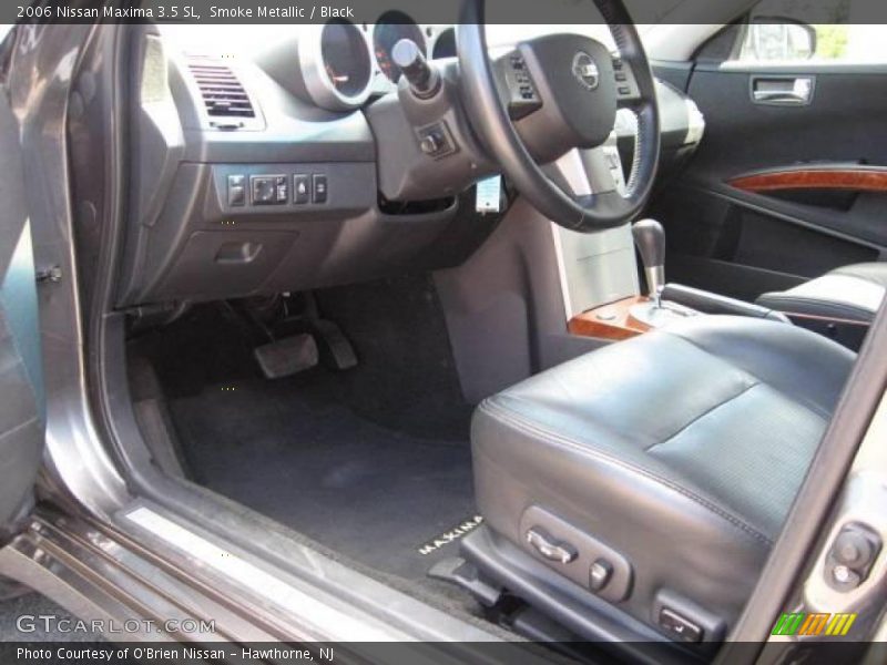 Smoke Metallic / Black 2006 Nissan Maxima 3.5 SL