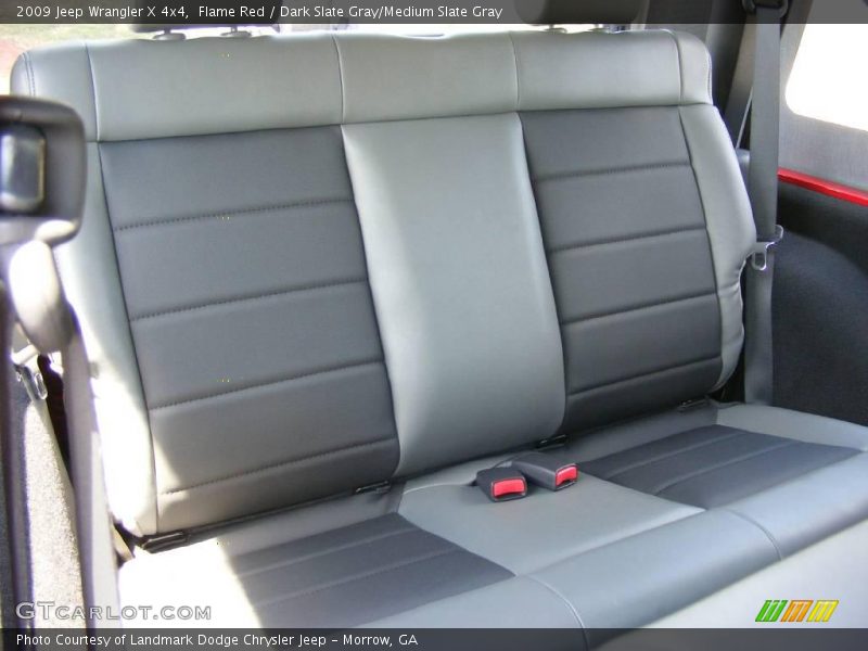 Flame Red / Dark Slate Gray/Medium Slate Gray 2009 Jeep Wrangler X 4x4