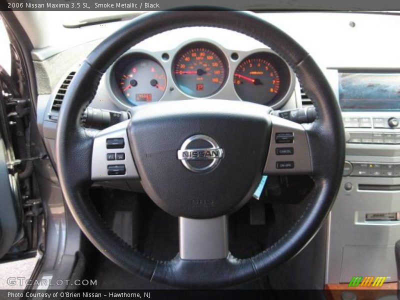 Smoke Metallic / Black 2006 Nissan Maxima 3.5 SL