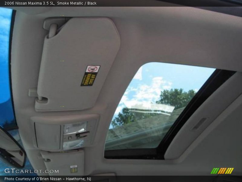 Smoke Metallic / Black 2006 Nissan Maxima 3.5 SL