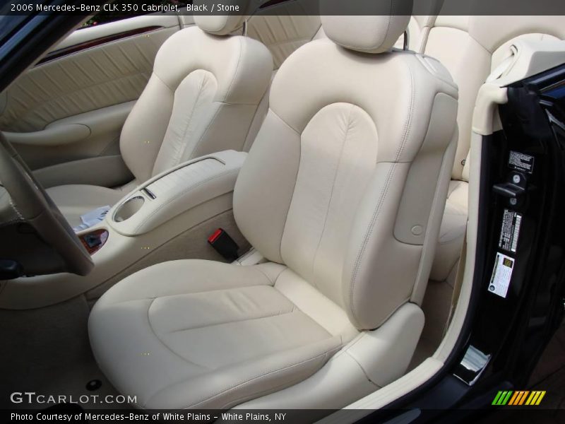 Black / Stone 2006 Mercedes-Benz CLK 350 Cabriolet