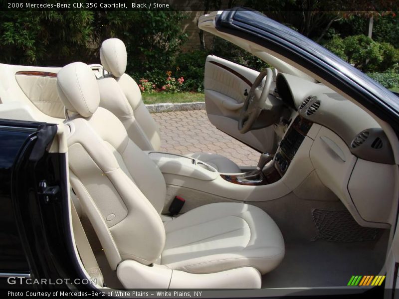 Black / Stone 2006 Mercedes-Benz CLK 350 Cabriolet