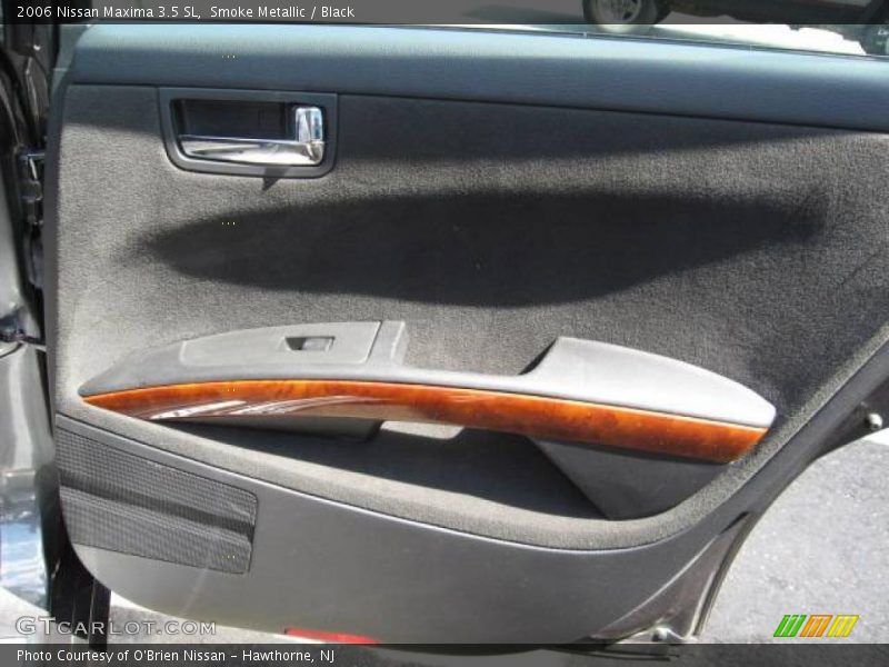 Smoke Metallic / Black 2006 Nissan Maxima 3.5 SL