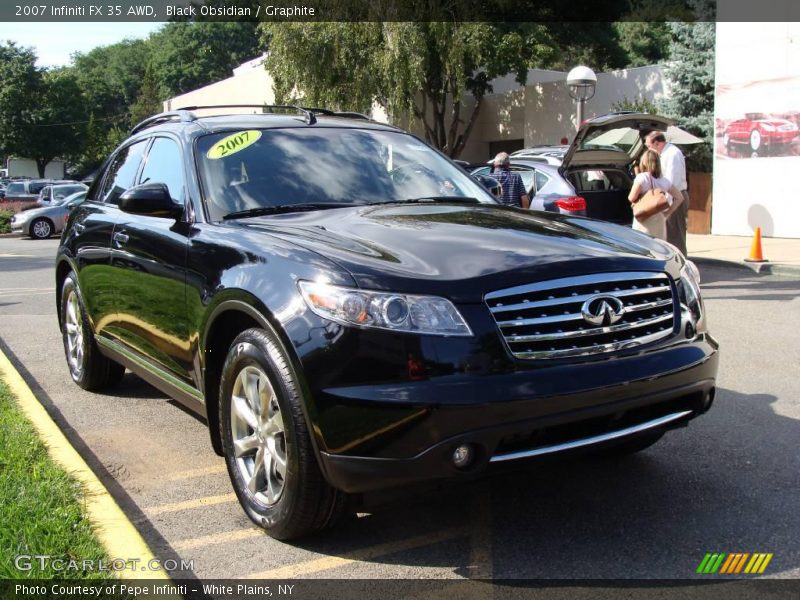 Black Obsidian / Graphite 2007 Infiniti FX 35 AWD