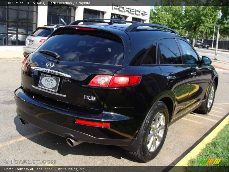 Black Obsidian / Graphite 2007 Infiniti FX 35 AWD