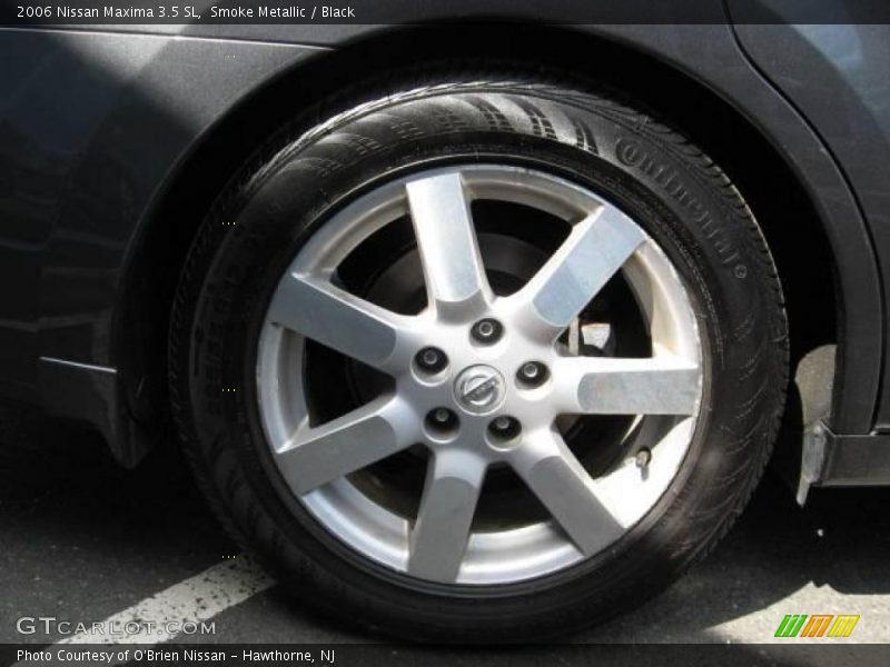 Smoke Metallic / Black 2006 Nissan Maxima 3.5 SL