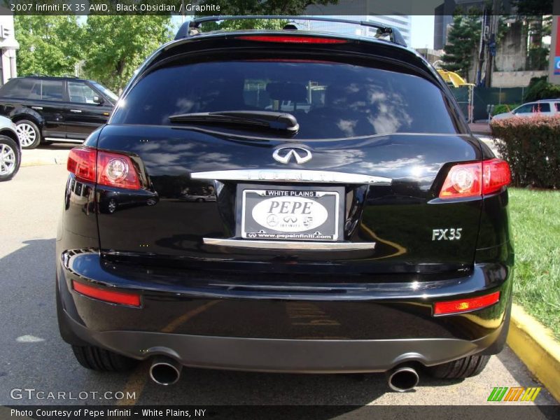 Black Obsidian / Graphite 2007 Infiniti FX 35 AWD