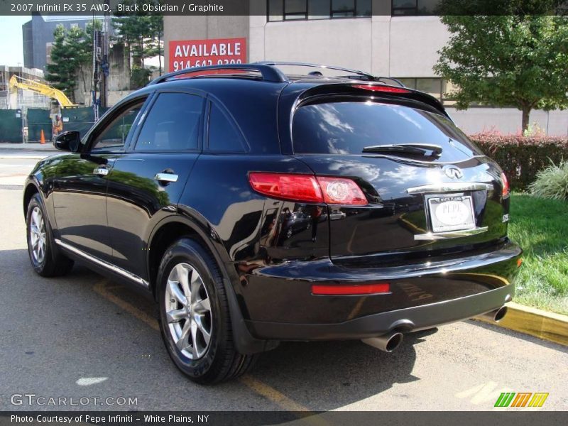 Black Obsidian / Graphite 2007 Infiniti FX 35 AWD