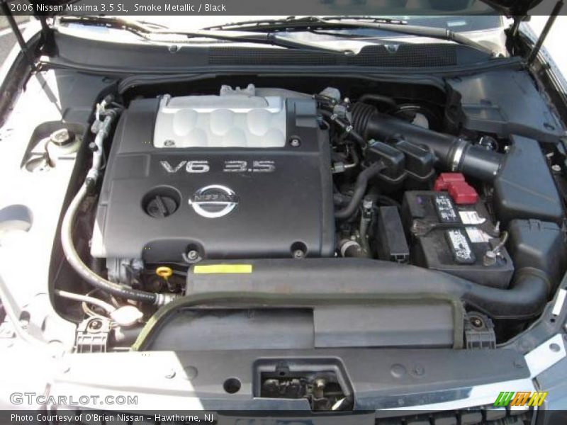 Smoke Metallic / Black 2006 Nissan Maxima 3.5 SL