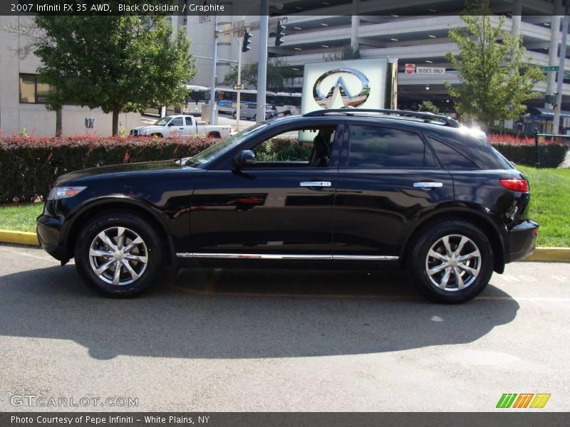 Black Obsidian / Graphite 2007 Infiniti FX 35 AWD