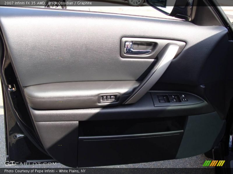 Black Obsidian / Graphite 2007 Infiniti FX 35 AWD
