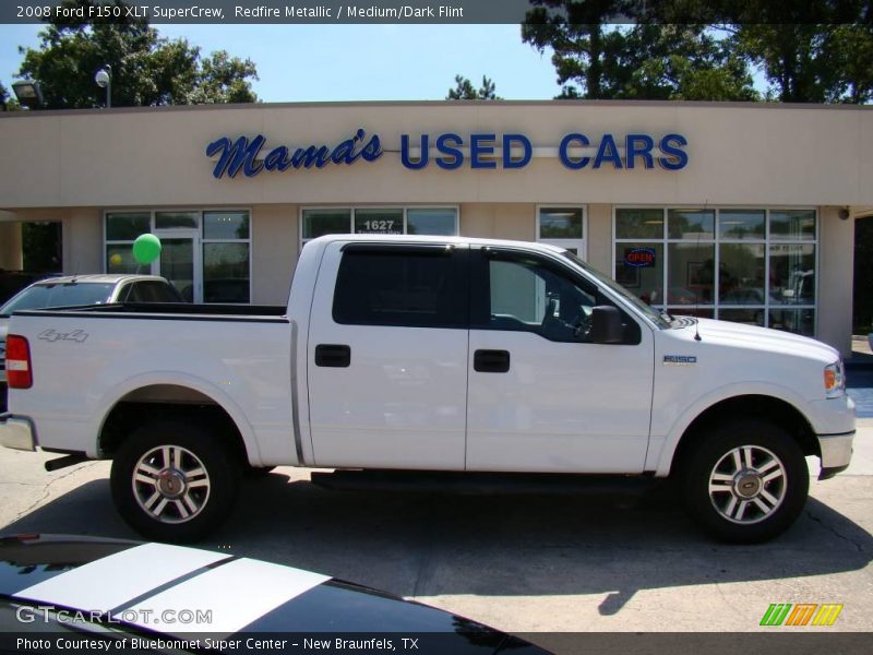 Redfire Metallic / Medium/Dark Flint 2008 Ford F150 XLT SuperCrew