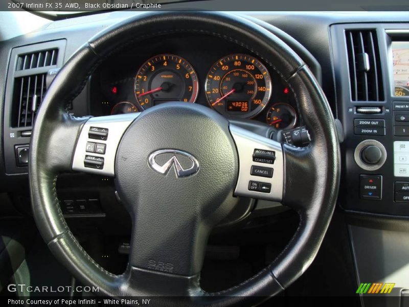 Black Obsidian / Graphite 2007 Infiniti FX 35 AWD