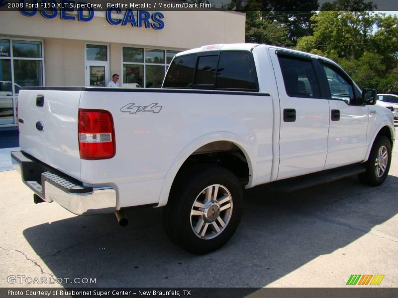Redfire Metallic / Medium/Dark Flint 2008 Ford F150 XLT SuperCrew