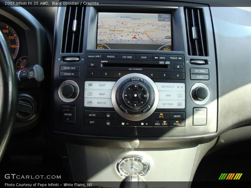 Black Obsidian / Graphite 2007 Infiniti FX 35 AWD