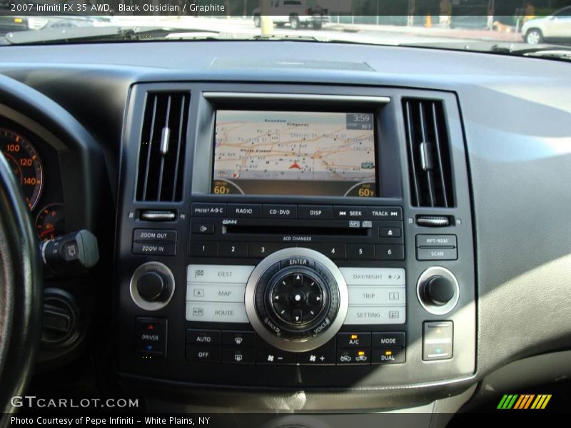 Black Obsidian / Graphite 2007 Infiniti FX 35 AWD