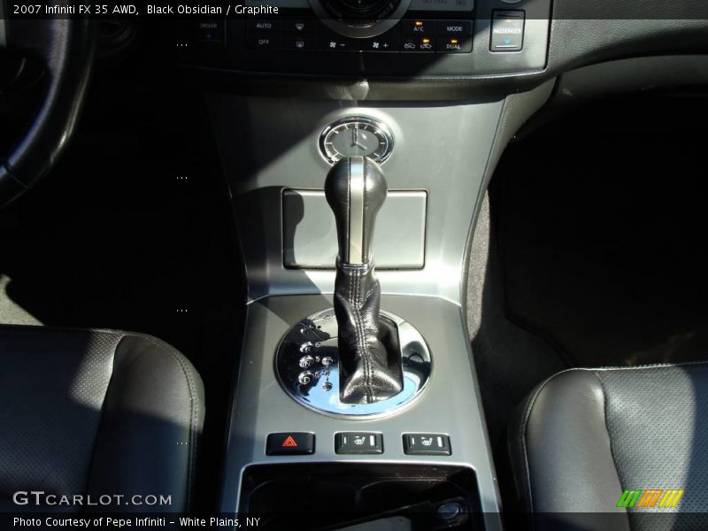 Black Obsidian / Graphite 2007 Infiniti FX 35 AWD