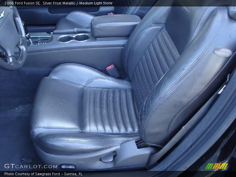 Silver Frost Metallic / Medium Light Stone 2006 Ford Fusion SE