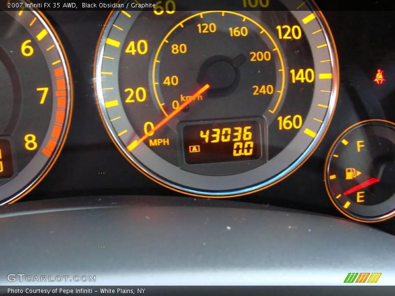 Black Obsidian / Graphite 2007 Infiniti FX 35 AWD