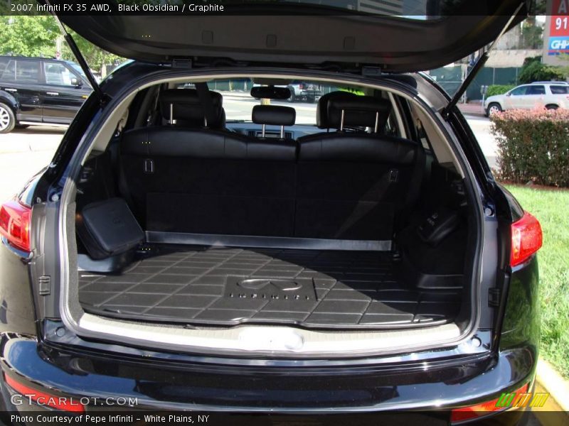 Black Obsidian / Graphite 2007 Infiniti FX 35 AWD
