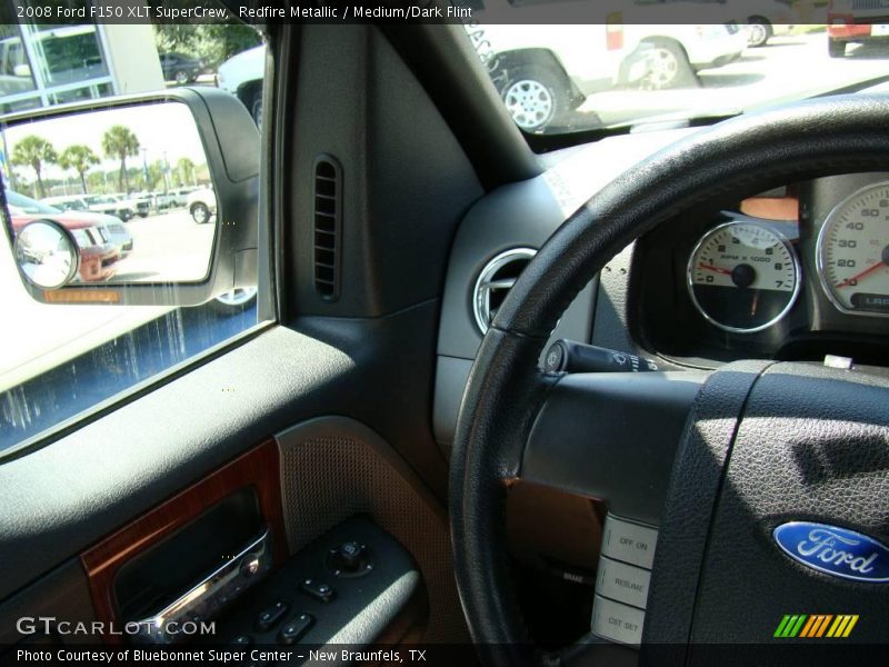 Redfire Metallic / Medium/Dark Flint 2008 Ford F150 XLT SuperCrew