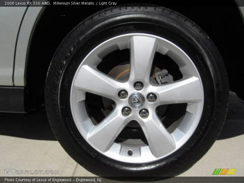 Millenium Silver Metallic / Light Gray 2006 Lexus RX 330 AWD