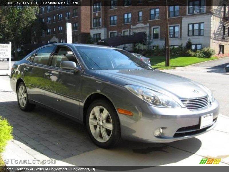 Blue Shale Mica / Black 2006 Lexus ES 330